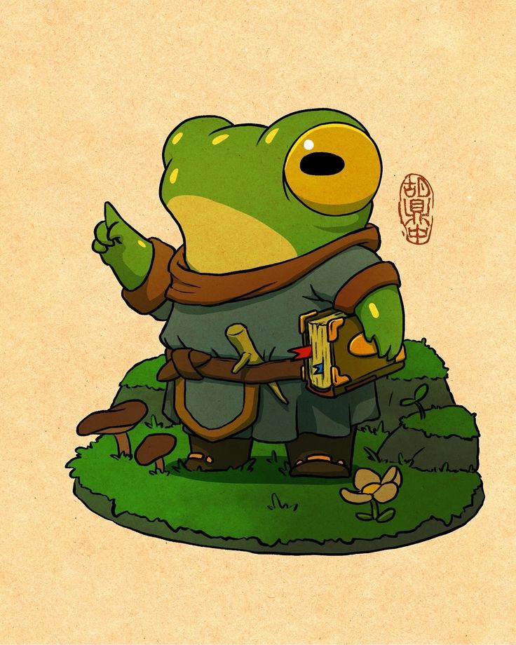 Frog adventurer